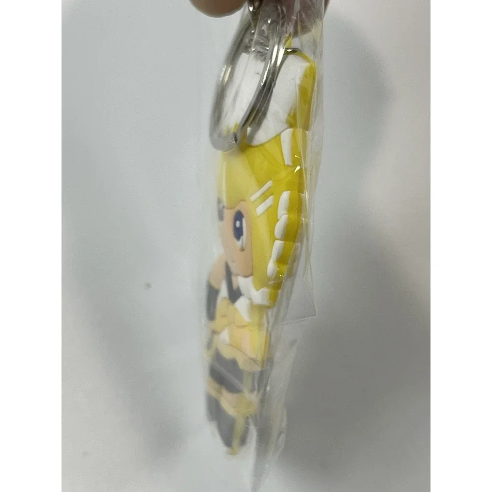 Rin Kagamine Rubber, Manjiro Sano Acrylic & Emoji Poop Plush Key Chains Set Of 3